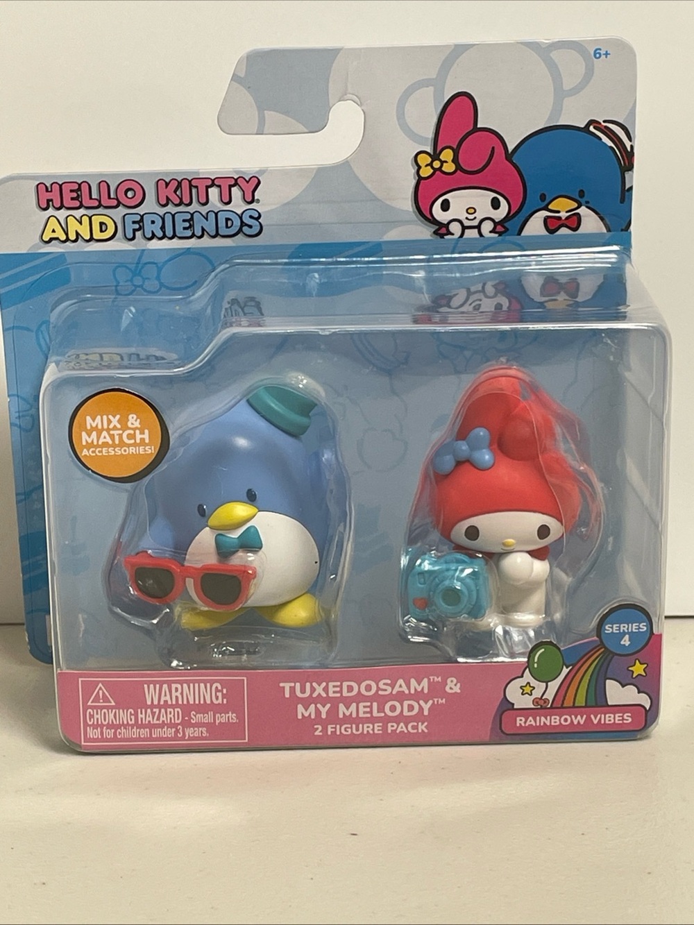 Hello Kitty & Friends - Rainbow Vibes - Tuxedosam & My Melody - Series 4